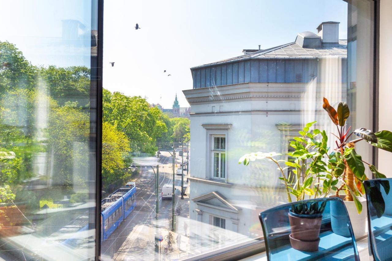 Modern View Of Planty Park Apartamento Cracóvia Exterior foto