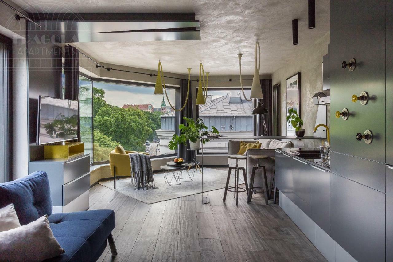 Modern View Of Planty Park Apartamento Cracóvia Exterior foto