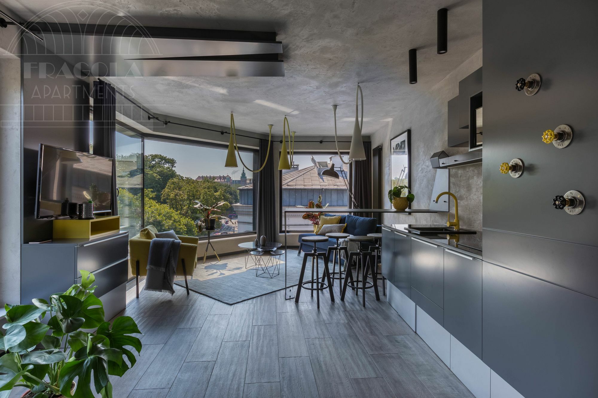 Modern View Of Planty Park Apartamento Cracóvia Exterior foto
